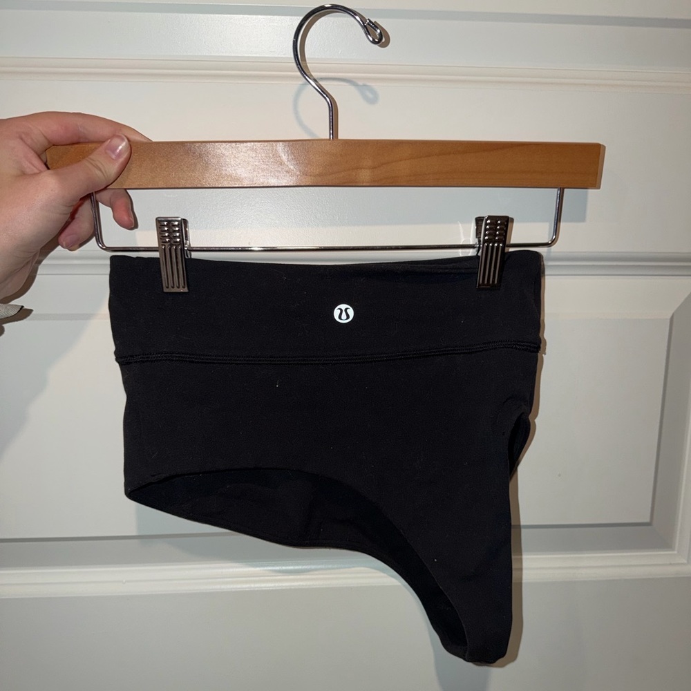 Lululemon Black Align Asymmetrical Sports Bra